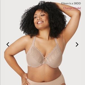 Glamorize Front-Closure T-Back WonderWire Bra